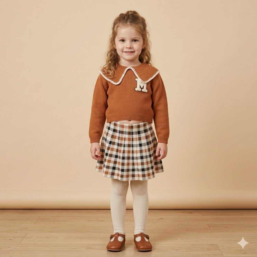 G11147TOD: Girls True Knit Jumper & Skirt Outfit (2-4 Years) G11147TOD: Girls True Knit Jumper & Skirt Outfit (2-4 Years)
